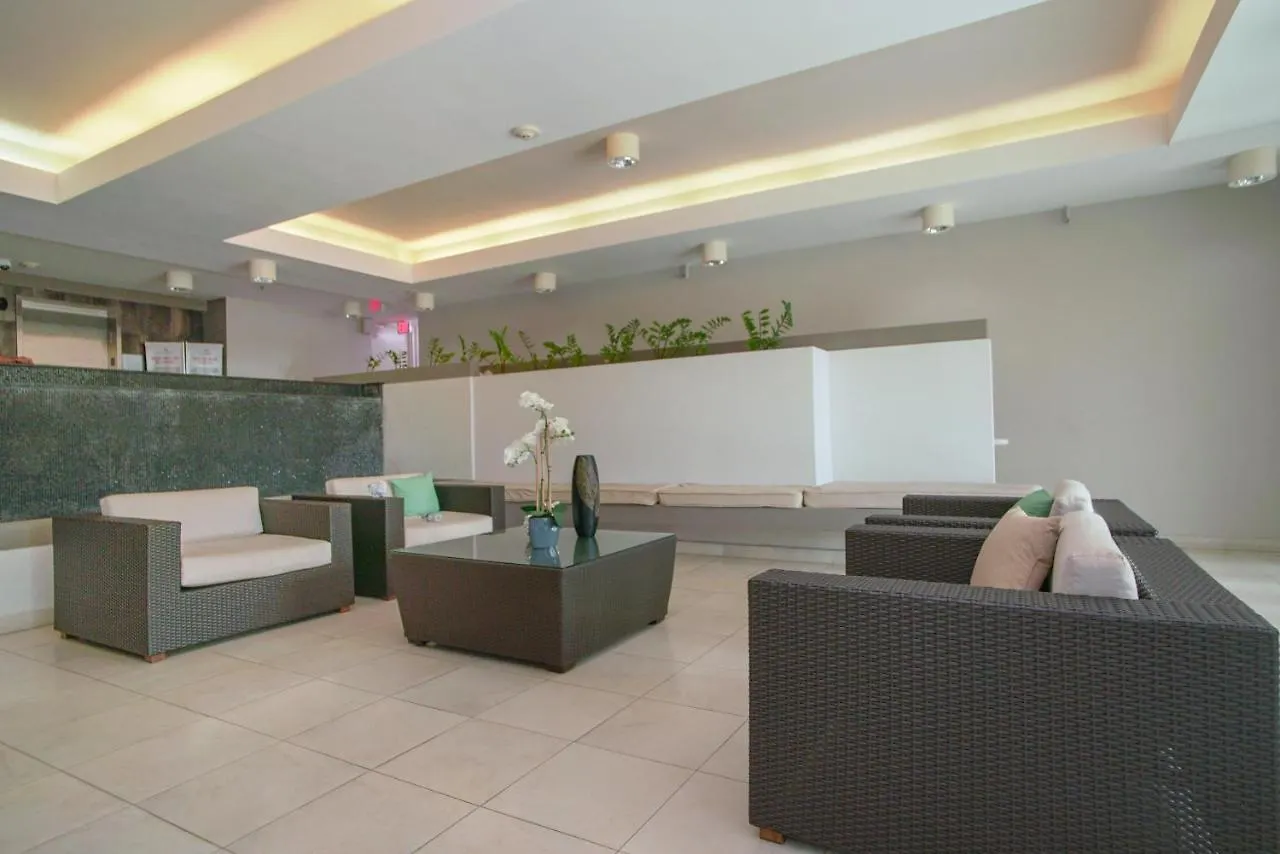 Beachfront 7Th Floor Unit At Mar Azul Aguada Lägenhet