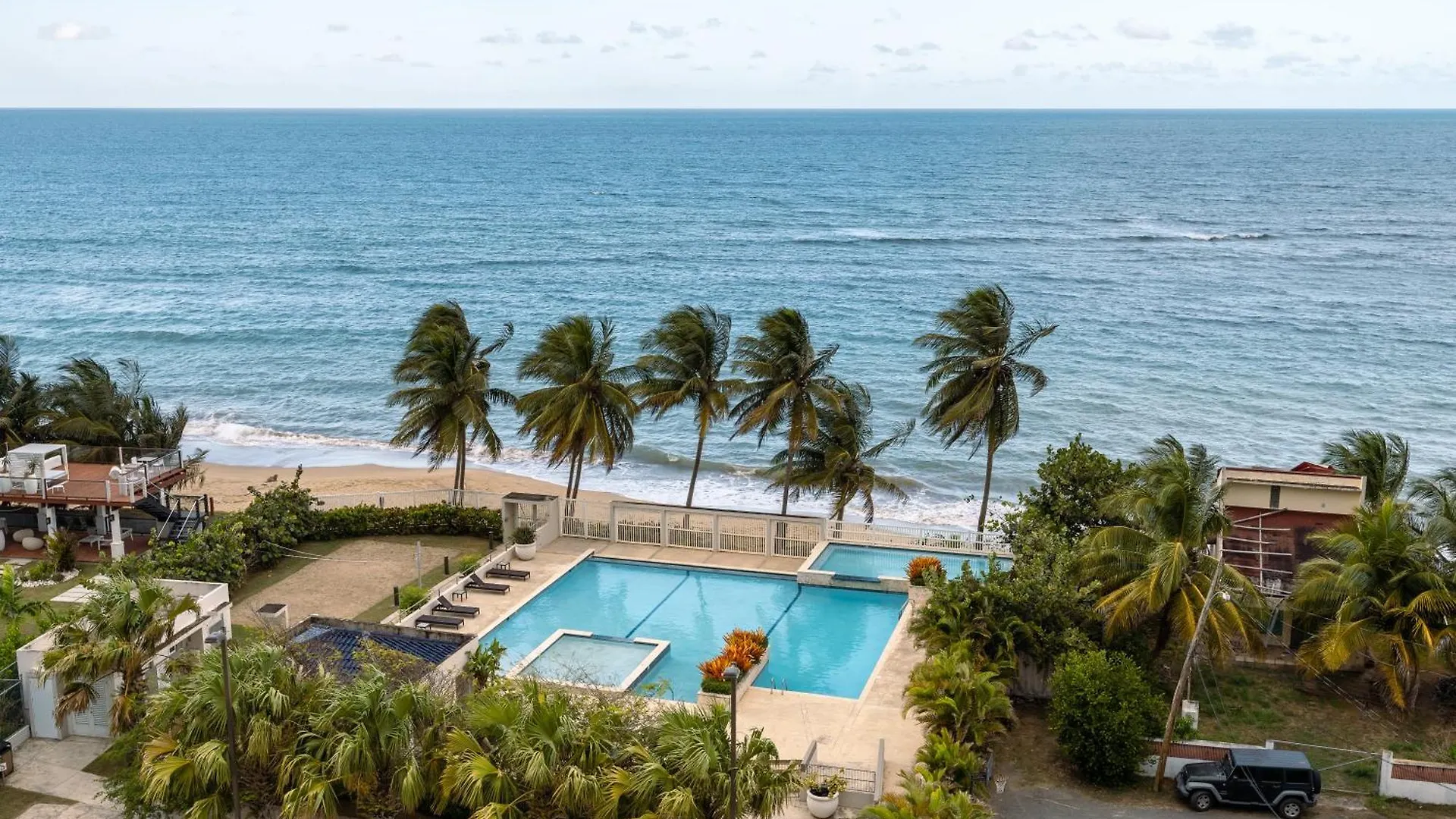 Beachfront 7Th Floor Unit At Mar Azul Aguada