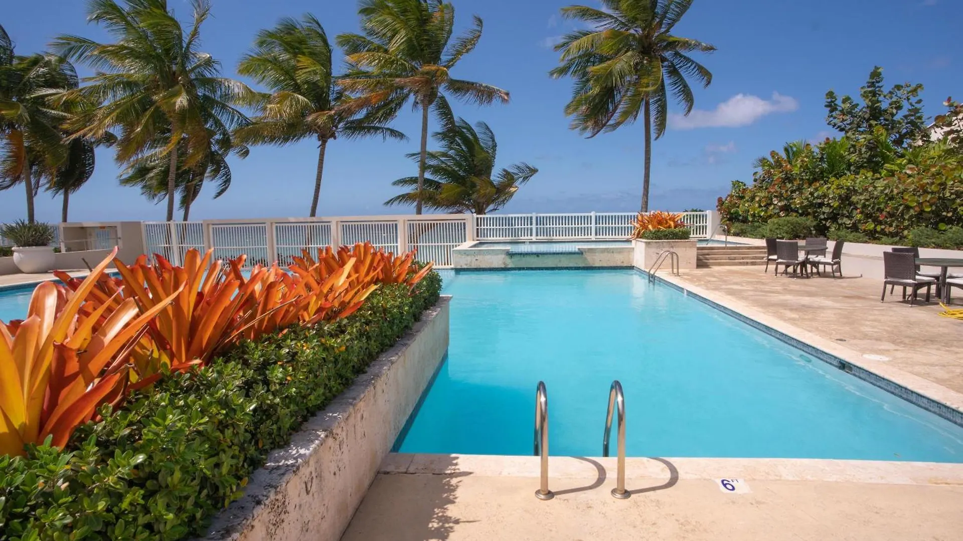Beachfront 7Th Floor Unit At Mar Azul Aguada Puerto Rico