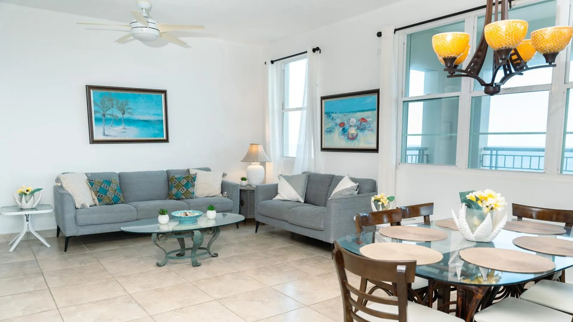 Lägenhet Beachfront 7Th Floor Unit At Mar Azul Aguada Puerto Rico